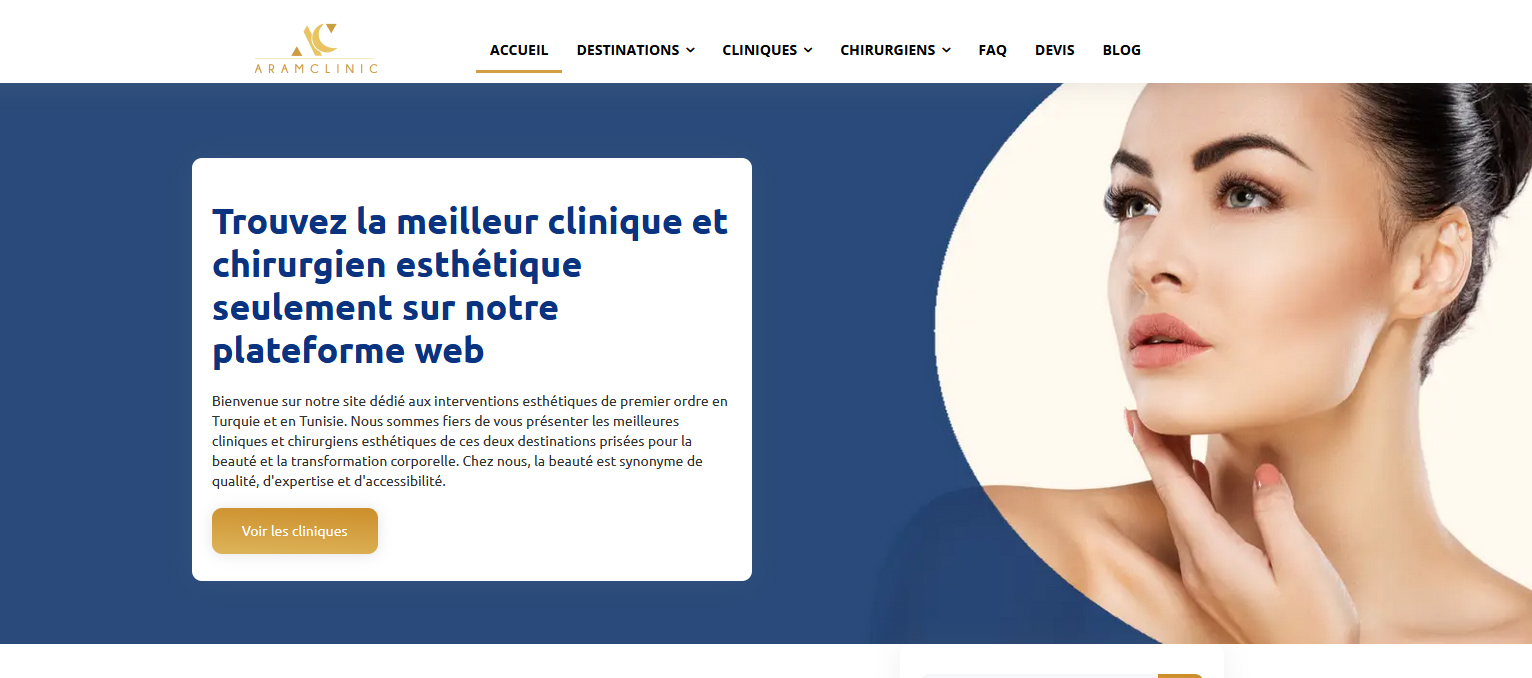 Aram Clinic International : plateforme complète dédiée pour la chirurgie esthétique et multiples destinations